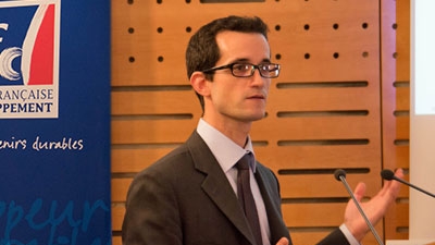 Stéphane Hallegatte. Photo: William Ursenbach/World Bank.