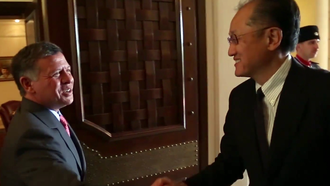 Pour Jim Yong Kim, la Jordanie a besoin d'une aide internationale urgente
