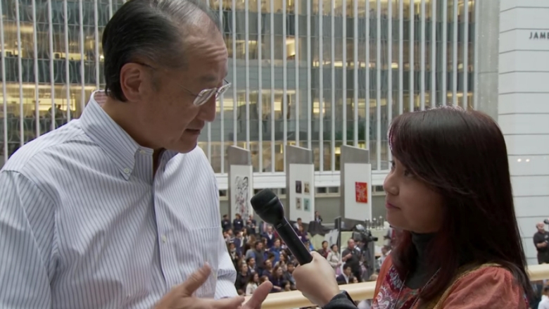 PabsyLive : Jim Yong Kim croit au pouvoir de la jeunesse