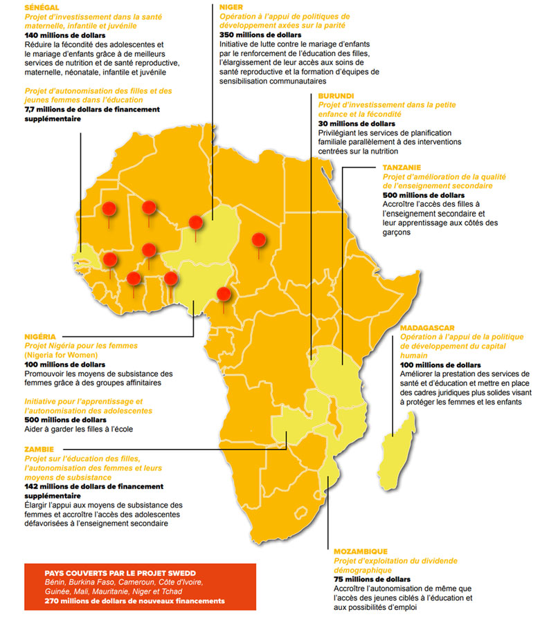 Au Tchad et dans les autres pays où il intervient, le SWEDD a déjà fourni une formation professionnelle à plus de 100.000 femmes pour leur permettre de gagner leur vie. Photo © Vincent Tremeau/Banque mondiale