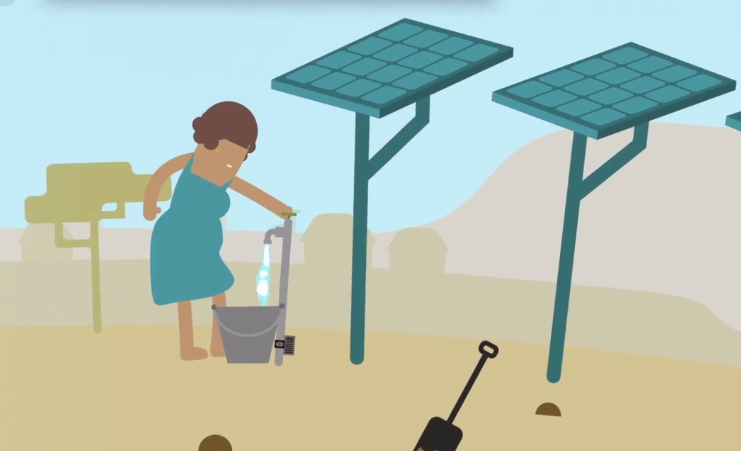 Pompage solaire: un moyen plus économique et plus propre pour accéder aux eaux souterraines