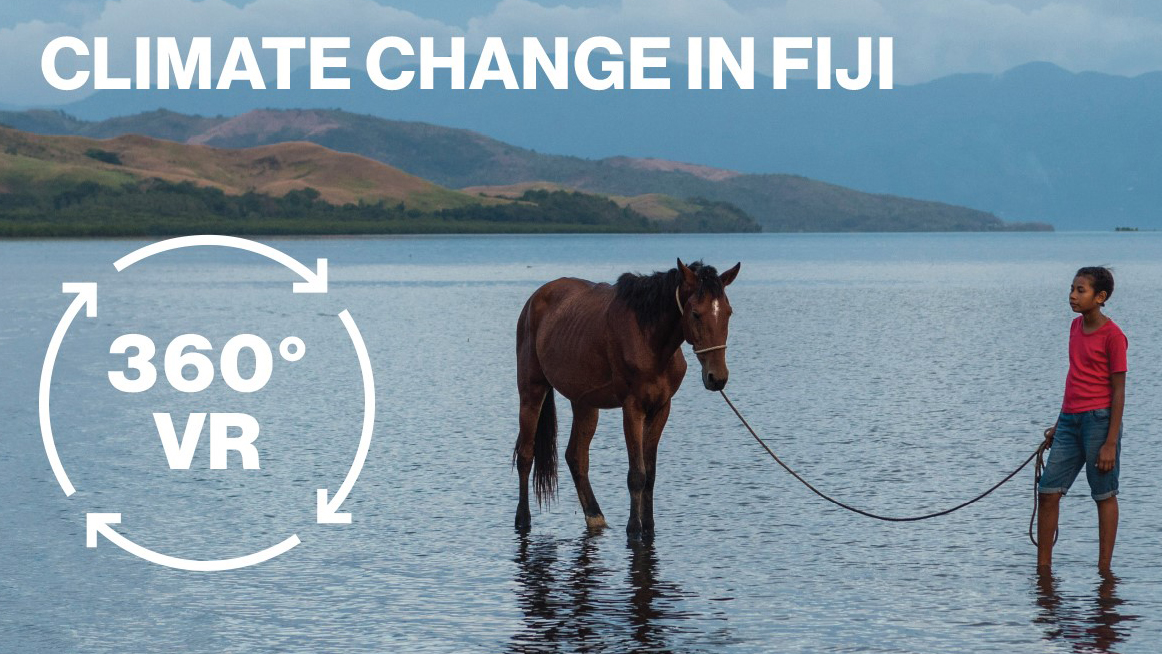 Le changement climatique aux Îles Fidji en réalité virtuelle : Notre foyer, notre peuple