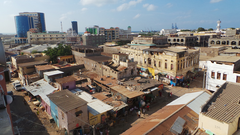  Djibouti - Vue sur les toits