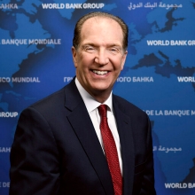 David R. Malpass, président du Groupe de la Banque mondiale